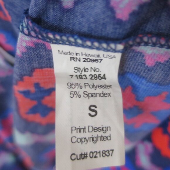 Tori Richard Honolulu Jaxon Tropical Print Dress Size S - Picture 9 of 11